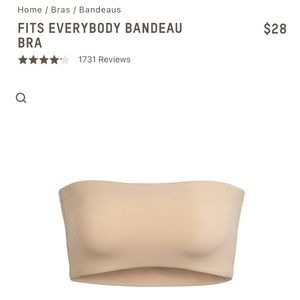 Skims Fits Everybody Bandeau Bra